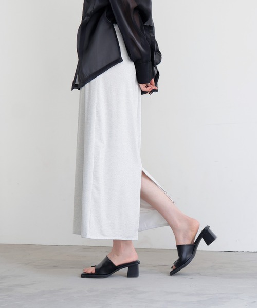 LIAN（リアン）の「ラメタイトスカート（スカート・レディース・オフホワイト/ブラック・FREE）」の14枚目の写真