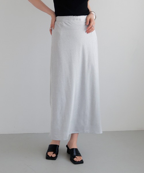 LIAN（リアン）の「ラメタイトスカート（スカート・レディース・オフホワイト/ブラック・FREE）」の22枚目の写真