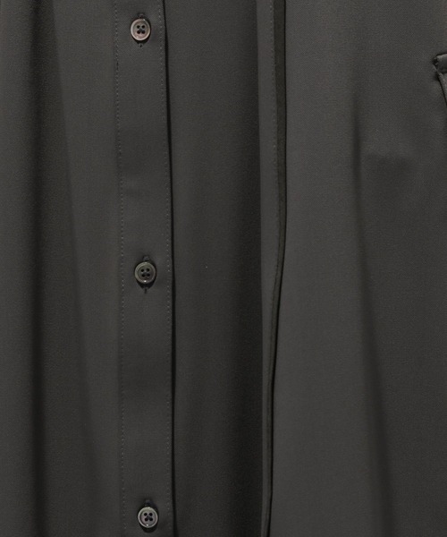 HARE（ハレ）の「パイピングカーゴワンピース(HARE)（ワンピース・レディース・グレー/ブラック・FREE）」の6枚目の写真