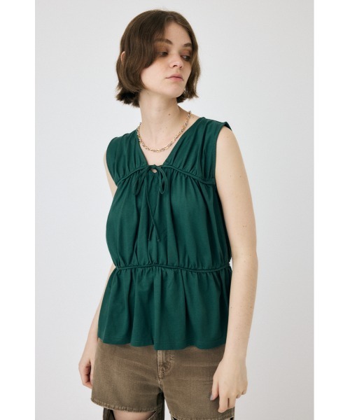 STRINGS GATHERED トップス（タンクトップ）｜MOUSSY（マウジー