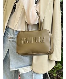 MURUA | フェイクレザーボストンバッグ(ボストンバッグ)