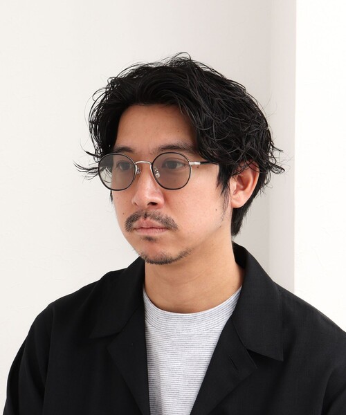 Stutostein Nolley's（シュテットシュタインノーリーズ）の「LUCAS ラウンド/ボストン カラーレンズ サングラス（サングラス・メンズ・ブラック・FREE）」の18枚目の写真