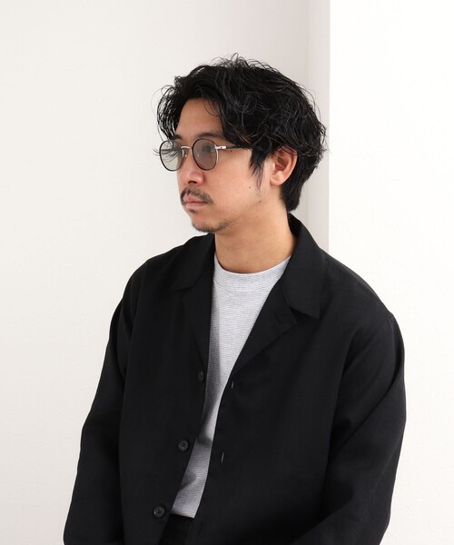 Stutostein Nolley's（シュテットシュタインノーリーズ）の「LUCAS ラウンド/ボストン カラーレンズ サングラス（サングラス・メンズ・ブラック・FREE）」の20枚目の写真