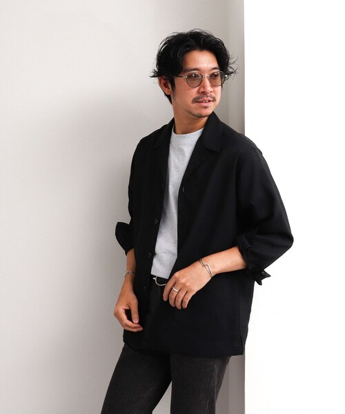 Stutostein Nolley's（シュテットシュタインノーリーズ）の「LUCAS ラウンド/ボストン カラーレンズ サングラス（サングラス・メンズ・ブラック・FREE）」の22枚目の写真