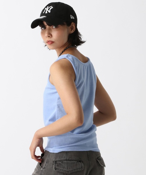 PAGEBOY(ページボーイ)の「パイルプレートタンク(タンクトップ・レディース・ブラック/ライトブルー/グレー・FREE)」の14枚目の写真
