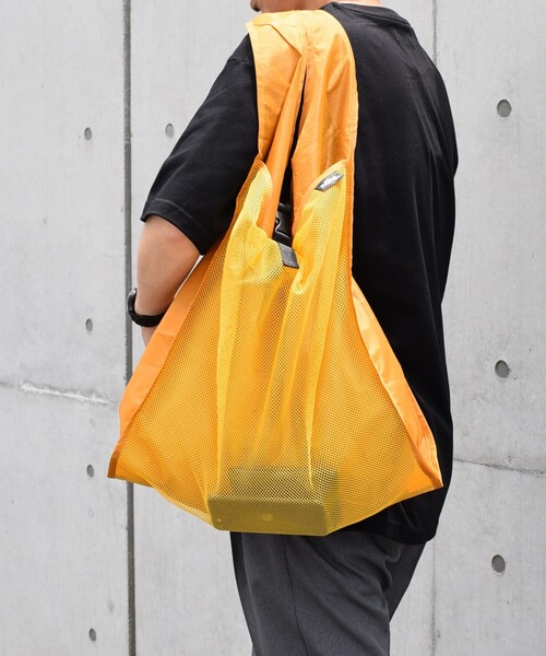 Nahe（ネーエ）の「nahe: ネーエ ショッパー L (エコバッグ / サブバッグ)（エコバッグ/サブバッグ・メンズ・ブラック/ブルー/レッド/イエロー/ライトブルー・ONE SIZE）」の9枚目の写真