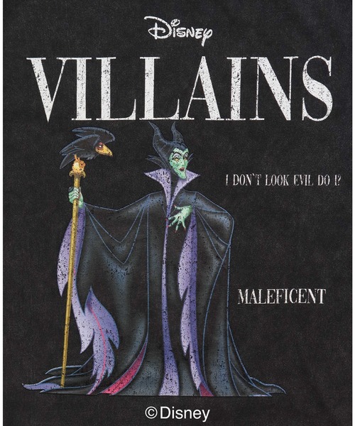 【DISNEY】ヴィランズマガジンＴシャツ（Tシャツ/カットソー）｜Disney（ディズニー）