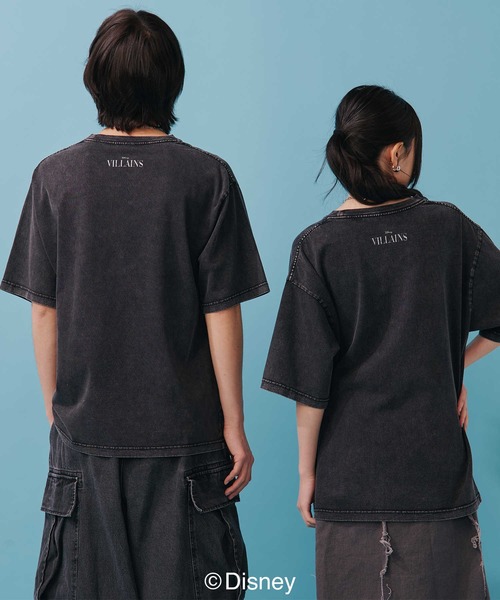 【DISNEY】ヴィランズマガジンＴシャツ（Tシャツ/カットソー）｜Disney（ディズニー）