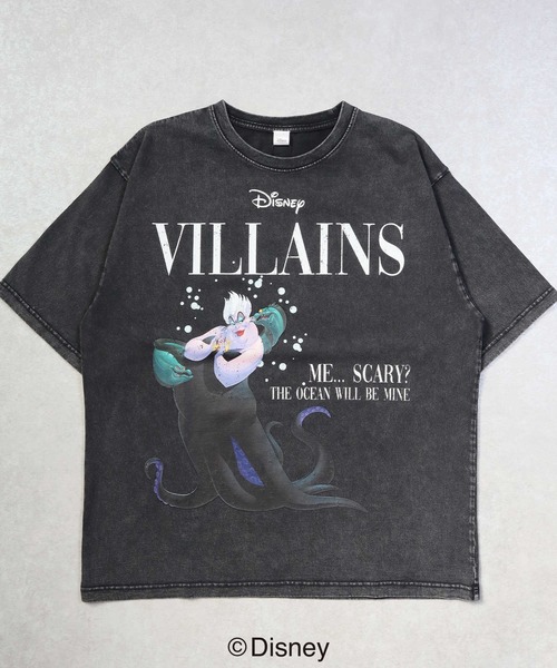 【DISNEY】ヴィランズマガジンＴシャツ（Tシャツ/カットソー）｜Disney（ディズニー）
