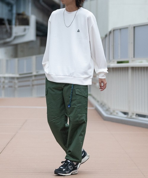 GERRY(ジェリー)の「【3】〔GERRY/ジェリー〕シャンブレー/ポプリン ストレッチワイド クライミング カーゴパンツ(カーゴパンツ・メンズ・ベージュ/ブラック/オリーブ/サックスブルー/ブルー・LARGE/MEDIUM/X-LARGE)」の15枚目の写真