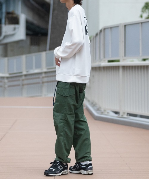 GERRY(ジェリー)の「【3】〔GERRY/ジェリー〕シャンブレー/ポプリン ストレッチワイド クライミング カーゴパンツ(カーゴパンツ・メンズ・ベージュ/ブラック/オリーブ/サックスブルー/ブルー・LARGE/MEDIUM/X-LARGE)」の14枚目の写真