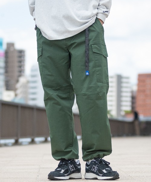 GERRY(ジェリー)の「【3】〔GERRY/ジェリー〕シャンブレー/ポプリン ストレッチワイド クライミング カーゴパンツ(カーゴパンツ・メンズ・ベージュ/ブラック/オリーブ/サックスブルー/ブルー・LARGE/MEDIUM/X-LARGE)」の22枚目の写真