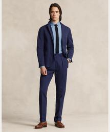 セール】プリーテッド ストライプド リネン スーツ トラウザー（スーツ  