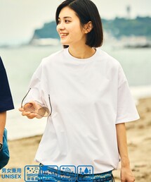 ローソン×FREAK'S STORE リラックスフィット ラッシュガード クルーネックTシャツ