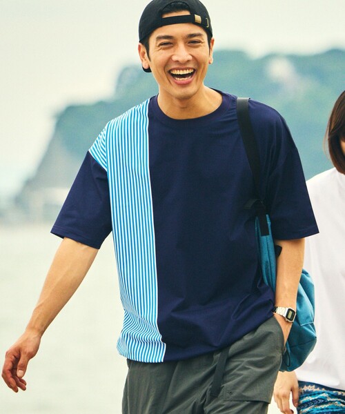 セール】ローソン×FREAK'S STORE リラックスフィット ラッシュ