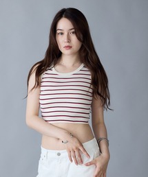 R.P.miller/ミラー パネルリブH/S 5分袖 Tシャツ 2026新作 再入荷 夏服