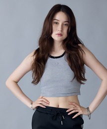 R.P.miller/ミラー パネルリブ クロップドタンク 2026新作 再入荷 秋服 2026年秋冬