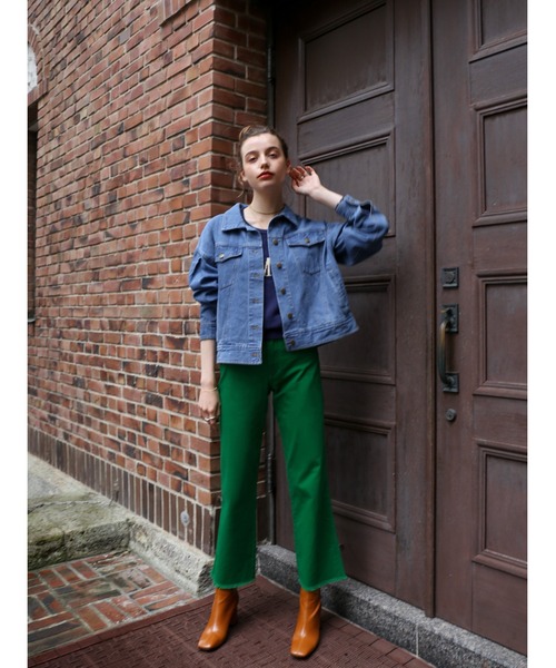 セール】parisienne straight pants（デニムパンツ）｜Katrin