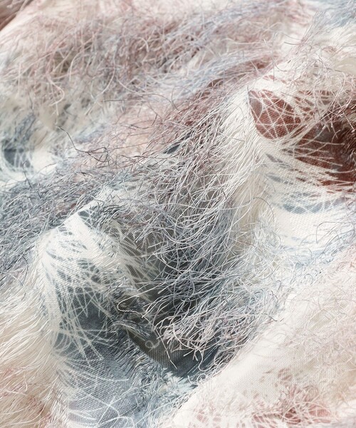 Ray BEAMS（レイビームス）の「Ray BEAMS / プリント フリンジ マーメイド スカート（スカート・レディース・グレー/ベージュ・1/0）」の11枚目の写真