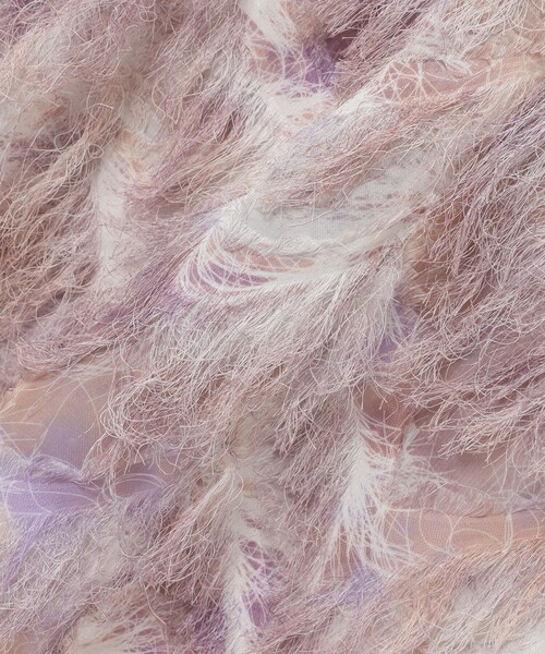 Ray BEAMS（レイビームス）の「Ray BEAMS / プリント フリンジ マーメイド スカート（スカート・レディース・グレー/ベージュ・1/0）」の19枚目の写真