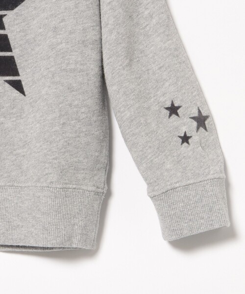 BEAMS mini（ビームスミニ）の「星フロッキー スウェット 2024FW（90～150cm）（スウェット・キッズ・レッド系その他7/ネイビー/ライトグレー・90/100/120/130/140/150/110）」の12枚目の写真