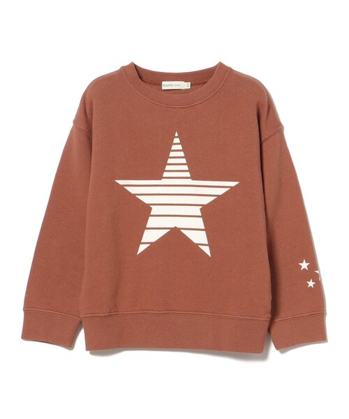 BEAMS mini（ビームスミニ）の「星フロッキー スウェット 2024FW（90～150cm）（スウェット・キッズ・レッド系その他7/ネイビー/ライトグレー・90/100/120/130/140/150/110）」の22枚目の写真