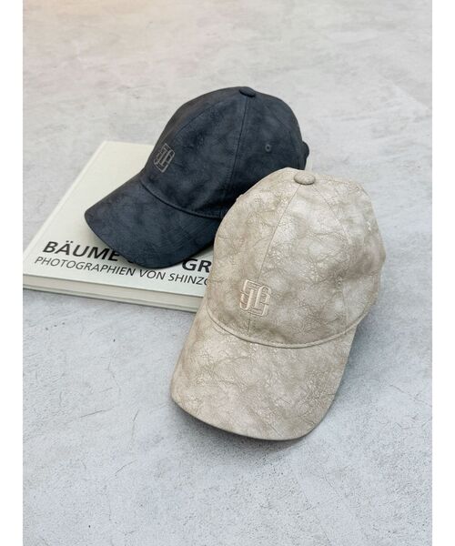 GYDA（ジェイダ）の「パターンフェイクレザーキャップ（キャップ