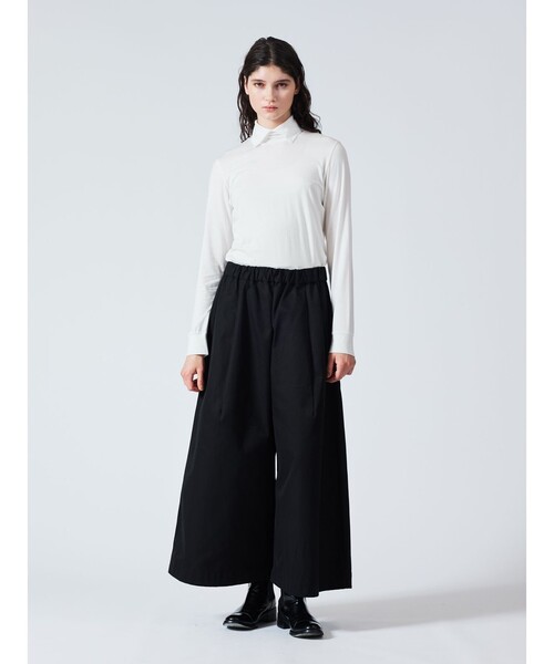 mizuiroind（ミズイロインド）の「mizuiro ind ロングダーツワイドパンツ（その他パンツ・レディース・アイボリー/ベージュ/ネイビー/ブラック・FREE）」の10枚目の写真