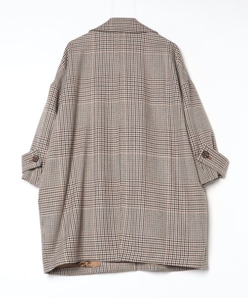 Mackintosh（マッキントッシュ）の「HUMBIE CHESTER COCOON（チェスターコート・レディース・チェック・4/6/8）」の2枚目の写真