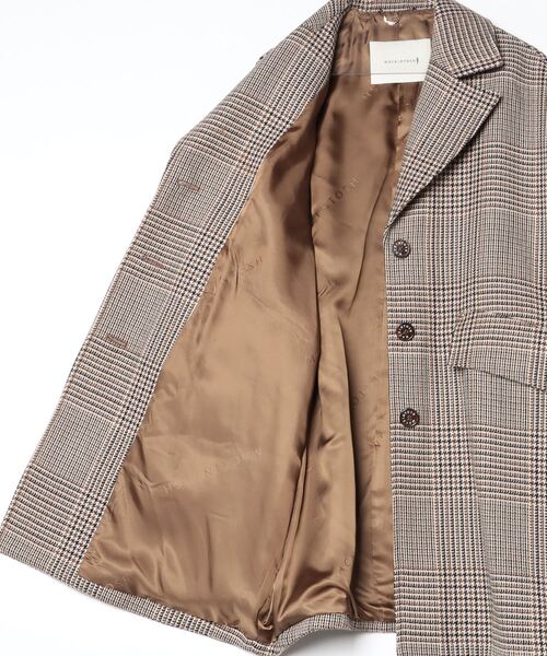 Mackintosh（マッキントッシュ）の「HUMBIE CHESTER COCOON（チェスターコート・レディース・チェック・4/6/8）」の3枚目の写真