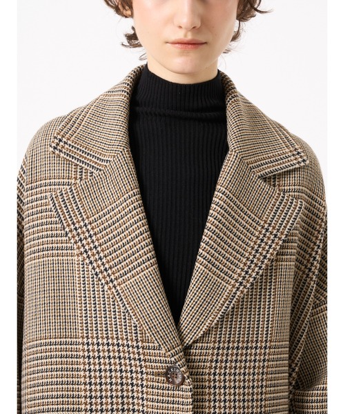 Mackintosh（マッキントッシュ）の「HUMBIE CHESTER COCOON（チェスターコート・レディース・チェック・4/6/8）」の7枚目の写真