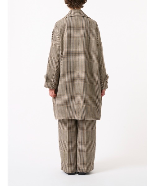 Mackintosh（マッキントッシュ）の「HUMBIE CHESTER COCOON（チェスターコート・レディース・チェック・4/6/8）」の6枚目の写真
