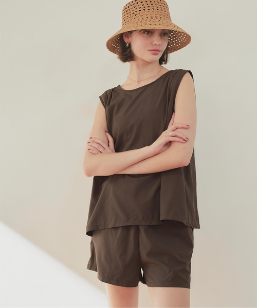 SEA DRESS/バックリボンセットアップ水着 シードレス SEA DRESS バックリボンセットアップ/水着【返品不可