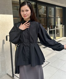 CORNERS | ウエストタックペプラムブラウス(シャツ/ブラウス)