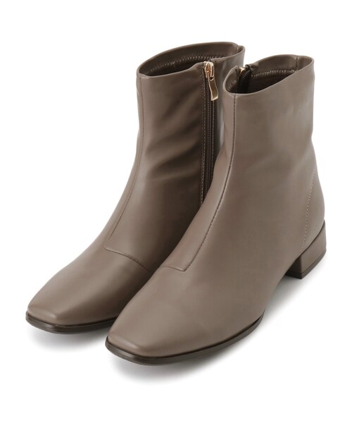 grove（グローブ）の「◆【人間工学】ウォームストレッチブーツ（ブーツ・レディース・チャコールグレー/ブラック/ダークブラウン/ブラック系3・M/L/S）」の5枚目の写真