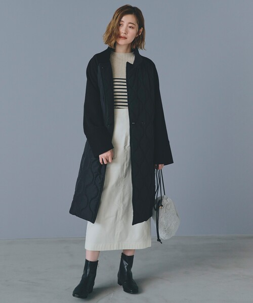 grove（グローブ）の「◆【人間工学】ウォームストレッチブーツ（ブーツ・レディース・チャコールグレー/ブラック/ダークブラウン/ブラック系3・M/L/S）」の14枚目の写真