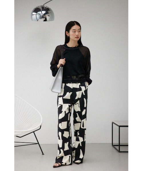 AZUL by moussy（アズールバイマウジー）の「ナローハンドルショッパーバッグ（トートバッグ・レディース・ブラック/バーガンディー/グリーン/シルバー・FREE）」の18枚目の写真