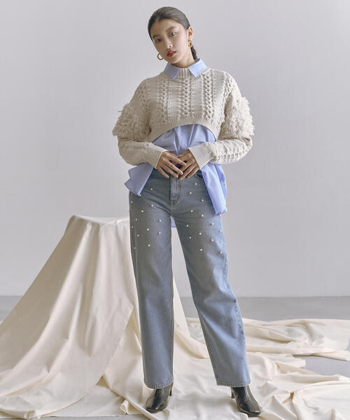 N.（N. Natural Beauty Basic）（エヌエヌナチュラルビューティーベーシック）の「◆センターシームショートブーツ（ブーツ・レディース・ブラック/シルバー・22.5/23.5/24.5）」の6枚目の写真