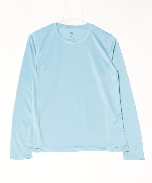 NEW BALANCE(ニューバランス)の「ニューバランス New Balance SportEssentialsロンT_(Tシャツ/カットソー・レディース・ネイビー・S/M/L)」の1枚目の写真