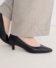 【美品】HIMIKO ヒミコ フラットパンプス ポインテッドトゥ 23 ブラック HIMIKO パンプス 「HIMIKO」「WEB限定デザイン」「神パンプス