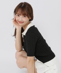 3.3 Field Trip  | 3.3 Field Trip／スキッパーニットT(ニット/セーター)