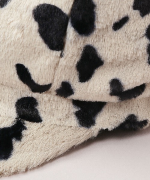 PRINTED FUR CASQUETTE（キャスケット）｜CA4LA（カシラ）の