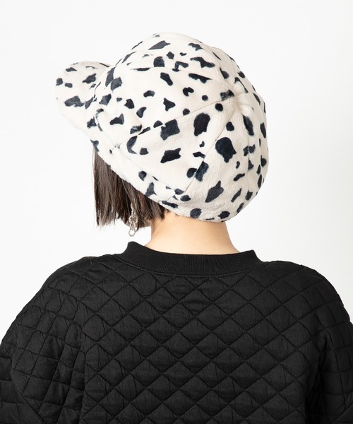 PRINTED FUR CASQUETTE（キャスケット）｜CA4LA（カシラ）の