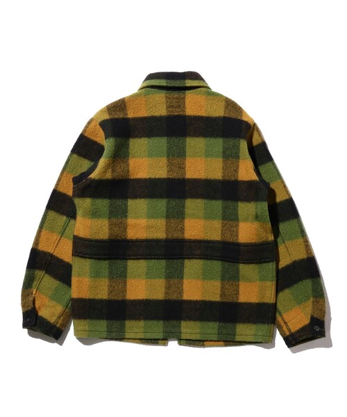 BEAMS PLUS（ビームスプラス）の「ウール プラッド スポーツ ジャケット（ブルゾン・メンズ・グリーン・S/M/L）」の13枚目の写真