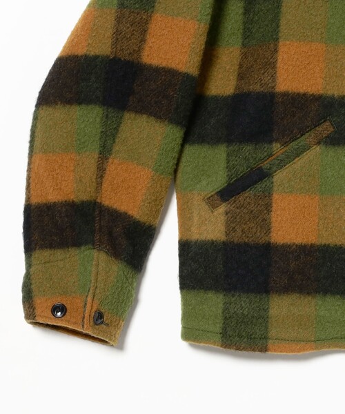 BEAMS PLUS（ビームスプラス）の「ウール プラッド スポーツ ジャケット（ブルゾン・メンズ・グリーン・S/M/L）」の16枚目の写真