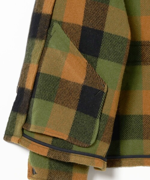 BEAMS PLUS（ビームスプラス）の「ウール プラッド スポーツ ジャケット（ブルゾン・メンズ・グリーン・S/M/L）」の17枚目の写真