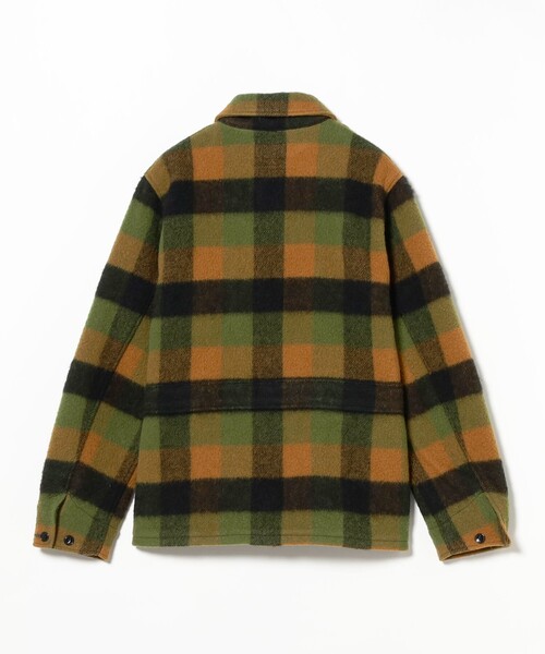 BEAMS PLUS（ビームスプラス）の「ウール プラッド スポーツ ジャケット（ブルゾン・メンズ・グリーン・S/M/L）」の18枚目の写真