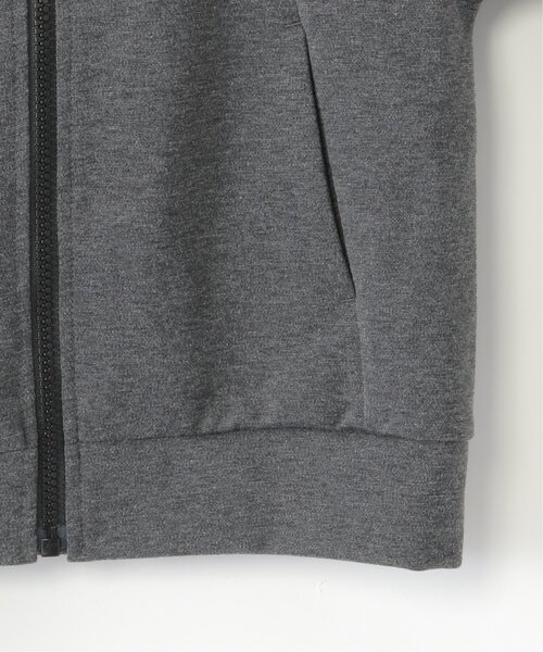 ikka（イッカ）の「【親子コーデ】テックストレッチパーカー（120~160cm）（パーカー・キッズ・チャコールグレー/ブラック・160/150/140/130/120）」の12枚目の写真
