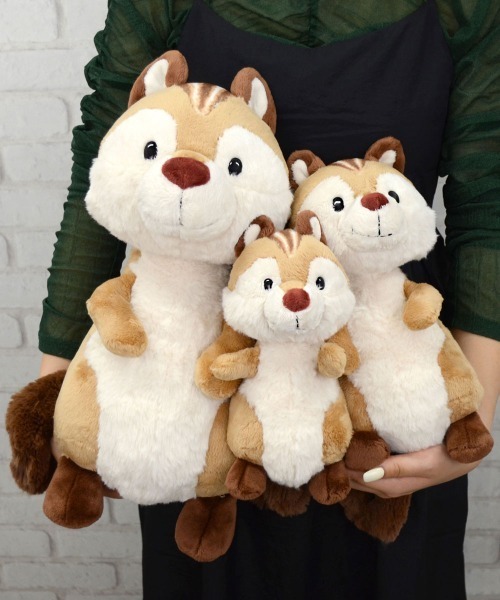 NICI/FF2024 シマリス ジョジョ ぬいぐるみ37cm（おもちゃ