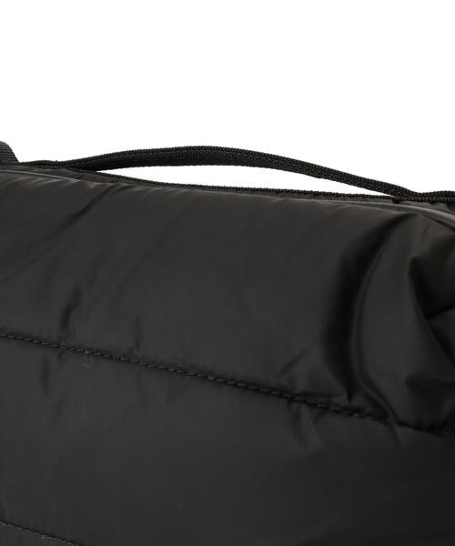 Topologie（トポロジー）の「Topologie/トポロジー   Bottle Sacoche Large Puffer ボトルサコッシュ【バッグ単体】（ショルダーバッグ・メンズ・ブラック/ベージュ・F）」の5枚目の写真